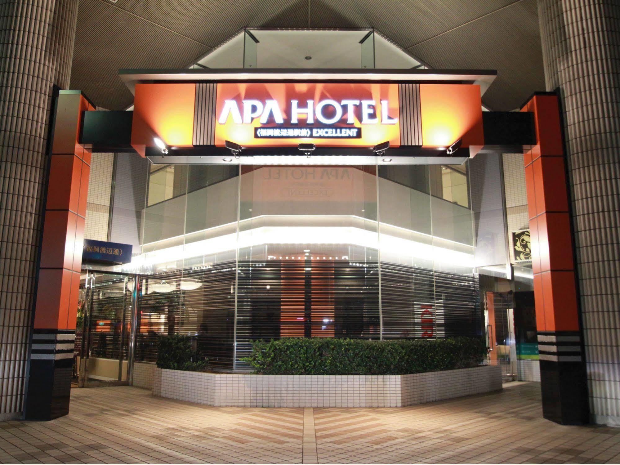 Apa Hotel Fukuoka Watanabedori Ekimae Excellent Eksteriør bilde